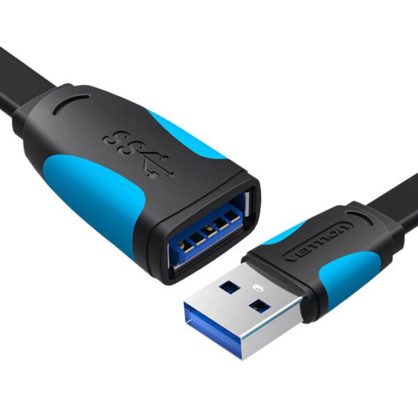 Lygus USB 3.0 pratęsimo kabelis Vention VAS-A13-B300 3m (Juodas) - Image 3