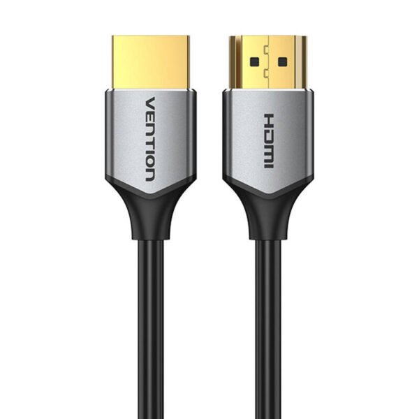 Ultra plonas HDMI kabelis Vention ALEHH 2m 4K 60Hz (Pilkas) - Image 5