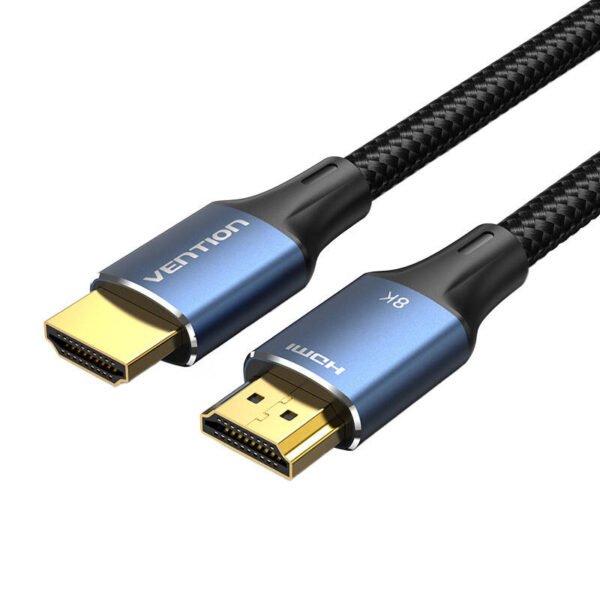 HDMI 2.1 kabelis Vention ALGLH, 2m, 8K 60Hz / 4K 120Hz (Mėlynas) - Image 4