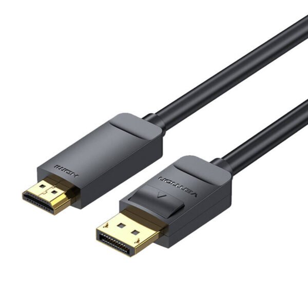 DisplayPort 1.2 į HDMI 1.4 kabelis Vention HAGBI 3m, 4K 30Hz (Juodas) - Image 6