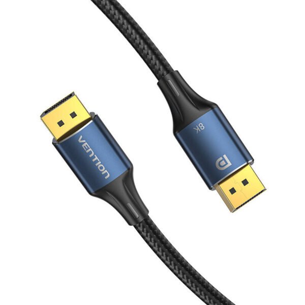 DisplayPort 1.4 kabelis Vention HCELF 1m, 8K 60Hz/ 4K 120Hz (mėlynas) - Image 3