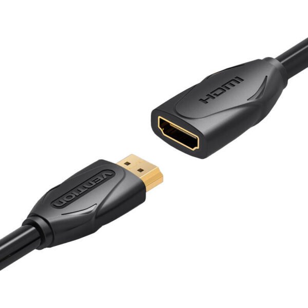 HDMI pratęsimo kabelis Vention VAA-B06-B200 2m 4K 30Hz (juodas) - Image 3