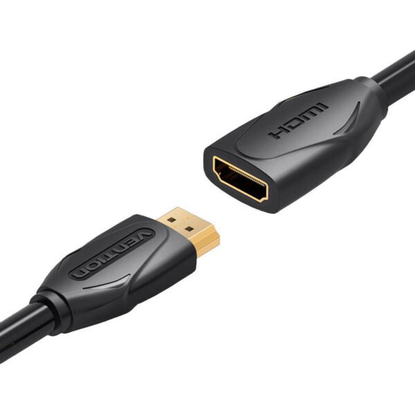 HDMI pratęsimo kabelis Vention VAA-B06-B500 5m 4K 30Hz (juodas) - Image 3