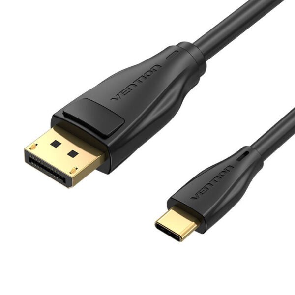 USB-C į DisplayPort 1.4 kabelis Vention CGYBH, 2m, 8K 60Hz/4K 120Hz (juodas) - Image 4