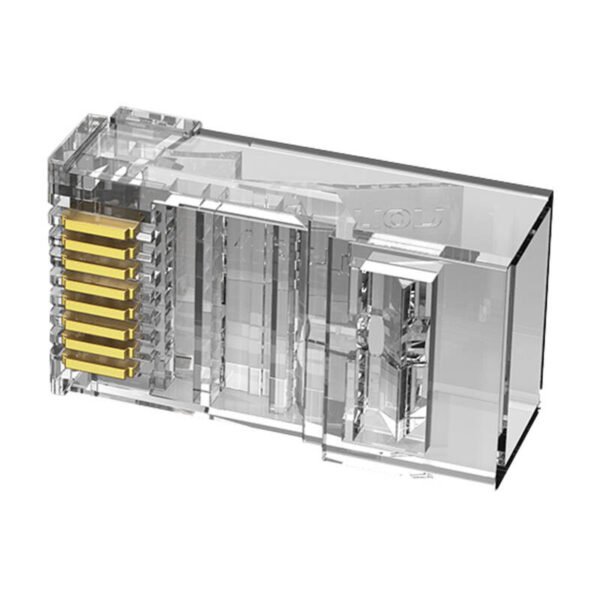 Modulinis RJ45 Cat.5E UTP jungtis Vention IDBR0-50 skaidrus 50 vnt. - Image 2