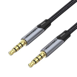 Cable Audio TRRS 3.5mm to AUX Vention BAQHF 1m Gray