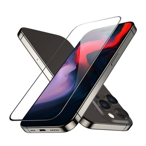 Grūdintas stiklas ESR, skirtas iPhone 15 Pro Max 1 vnt. (skaidrus) - Image 5