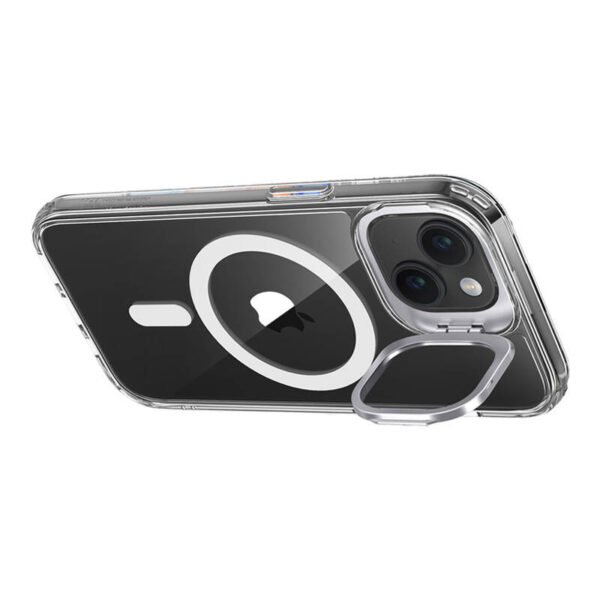 Dėklas ESR Classic Hybrid su stovu iPhone 15, Magsafe (skaidrus) - Image 3