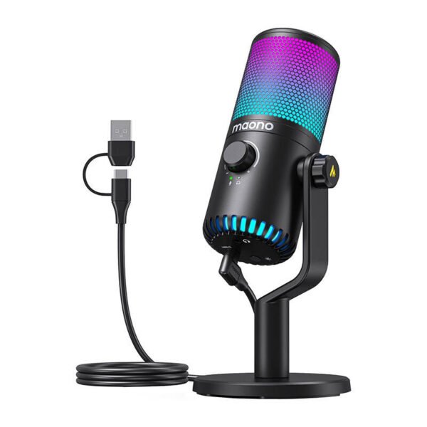 Žaidimų mikrofonas Maono DM30RGB (juodas) - Image 3
