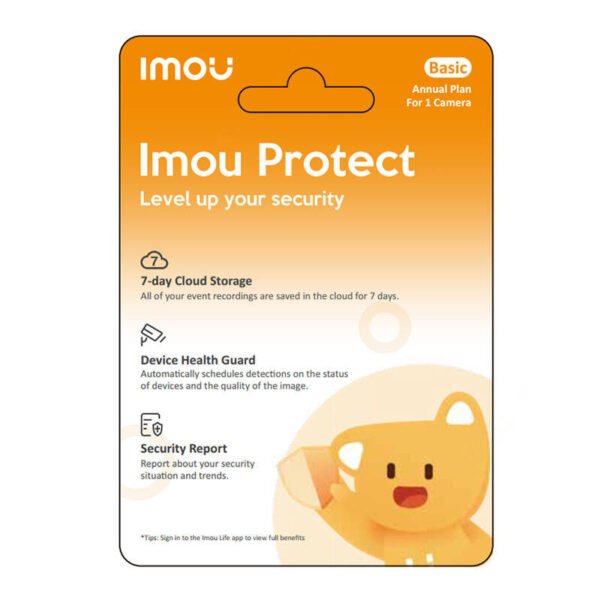 IMOU Protect Basic dovanų kortelė (metinė prenumerata) - Image 2