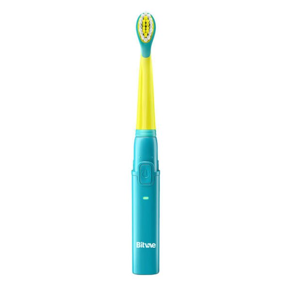 Sonic dantų šepetėlis su keičiamais antgaliais BV 2001 (mėlyna/gelsva) - Image 2