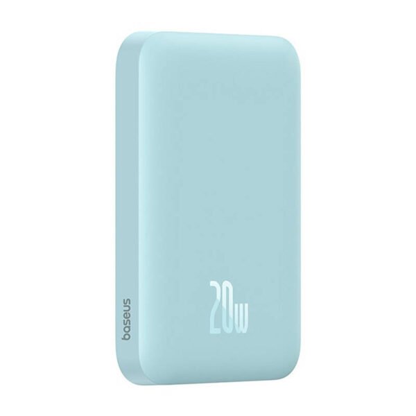 Mini išorinė baterija Baseus 6000 mAh 20W (mėlyna) - Image 4