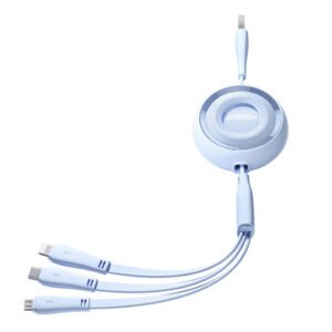 3in1 Joyroom Colorful USB to USB-C/Lightning/Micro USB cable 3.5A