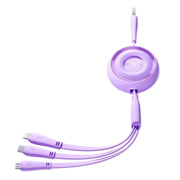3in1 Joyroom Colorful USB to USB-C/Lightning/Micro USB cable 3.5A
