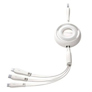 3in1 Joyroom Colorful USB to USB-C/Lightning/Micro USB cable 3.5A