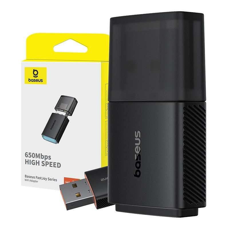Adapteris Wi-Fi Baseus FastJoy 650Mbps (juodas) - Image 7