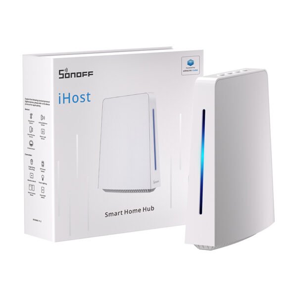 Valdiklis iHost Hub WiFi, ZigBee, Bluetooth, Matter SONOFF AIBridge, 2GB, LAN - Image 7