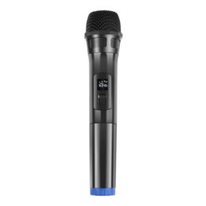 Wireless dynamic microphone 1 to 2 UHF PULUZ PU643 3.5mm