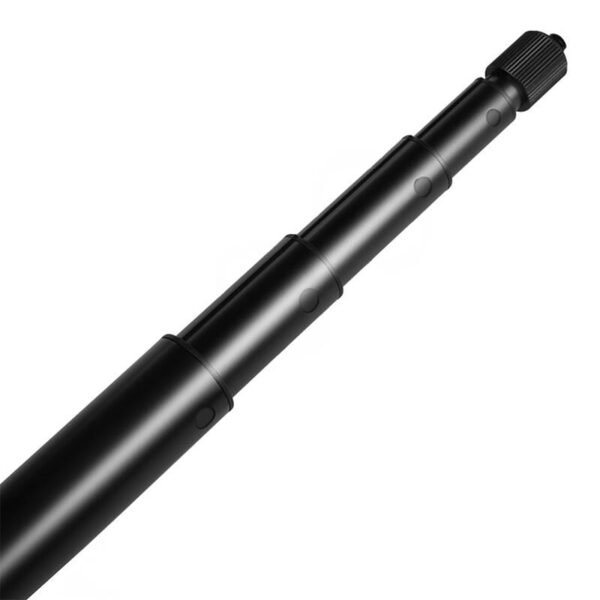 Metalinis selfie laikiklis 2m PULUZ Insta360 One RS/X2/X3/X4 kameroms (juodas) - Image 2