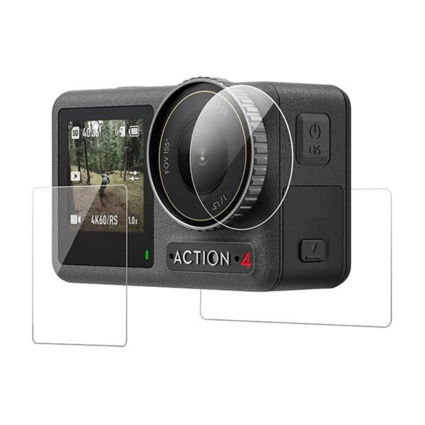 Grūdintas stiklas TELESIN DJI Osmo Action 4/3 - Image 2