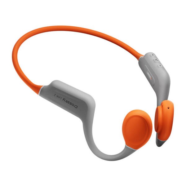 Ausinės QCY T25 (pilkos ir oranžinės spalvos) - Image 3