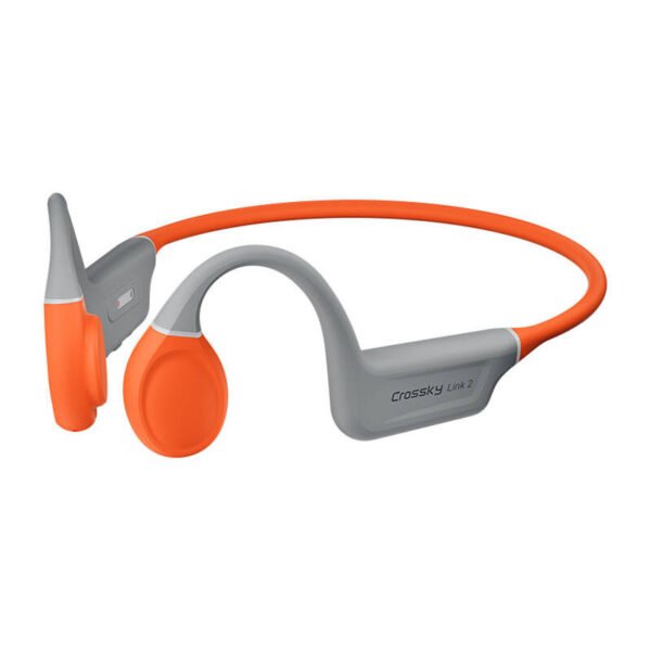 Ausinės QCY T25 (pilkos ir oranžinės spalvos) - Image 4