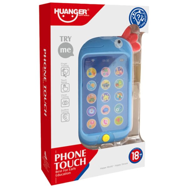 Huanger HE8035 žaislinis telefonas (mėlynas) - Image 3