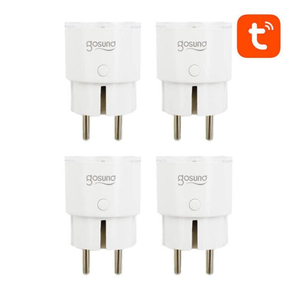 Išmanusis kištukas WiFi Gosund SP111 3680W 16A, Tuya 4 vnt. rinkinys - Image 4