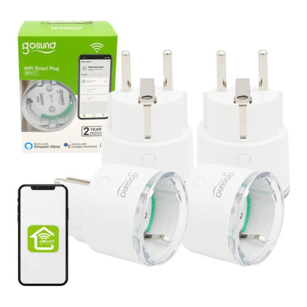 Išmanusis kištukas WiFi Gosund SP111 3680W 16A, Tuya 4 vnt. rinkinys - Image 6