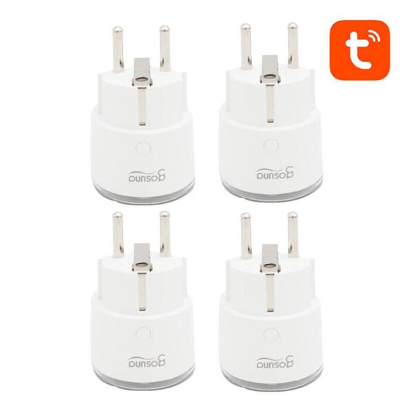 Išmanusis kištukas WiFi Gosund SP111 3680W 16A, Tuya 4 vnt. rinkinys - Image 3