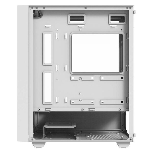Aigo E330M kompiuterio korpusas + 4 ARGB ventiliatoriai (baltas) - Image 6