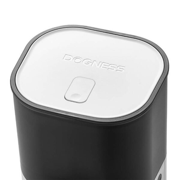 Automatinis šunų šėrimo įrenginys su plastikiniu dubeniu Dogness (balta) - Image 4