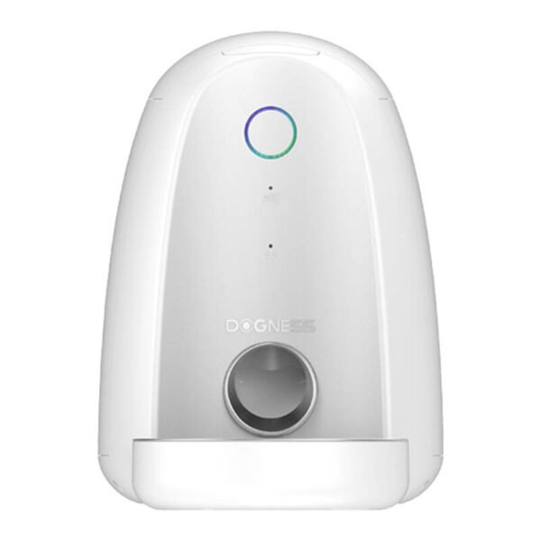 Automatinis šunų šėrimo įrenginys su plastikiniu dubeniu WIFI mini Dogness (balta) - Image 2