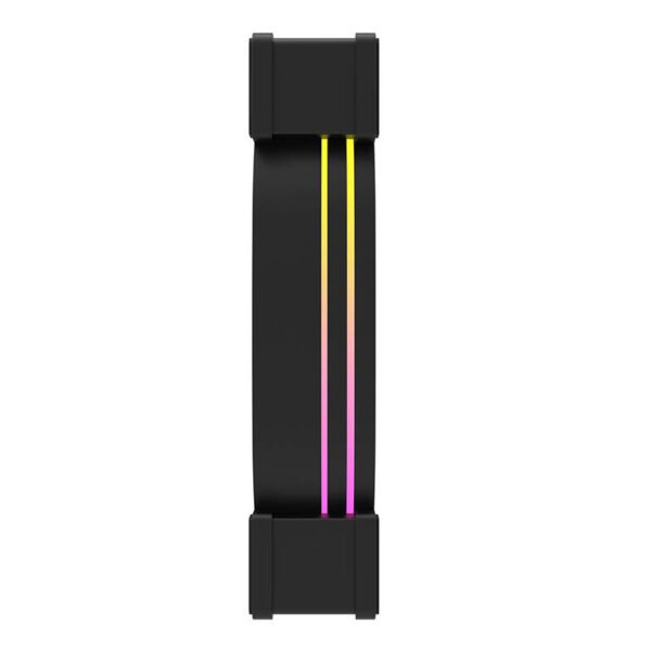 Darkflash INF24 3in1 ARGB kompiuterio ventiliatorių rinkinys (juodas) - Image 4
