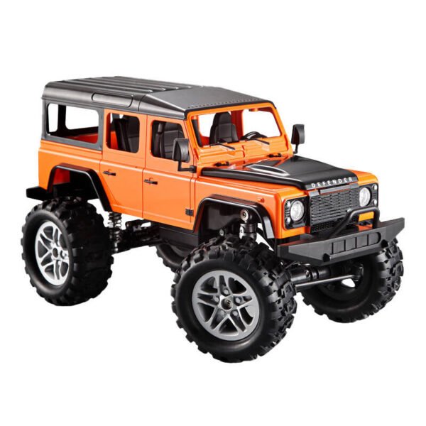 Nuotoliniu būdu valdomas automobilis 1:14 Double Eagle (oranžinis) Land Rover Defender E327-003 - Image 2