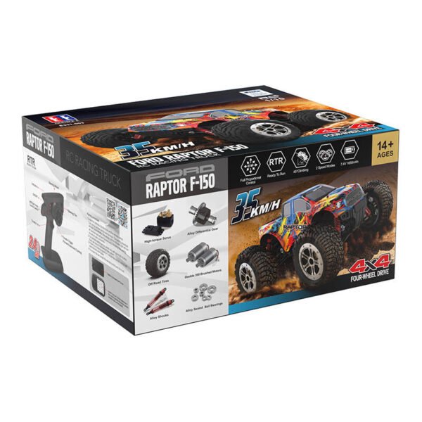 Nuotoliniu būdu valdomas automobilis 1:10 Double Eagle Ford F-150 Raptor E331-003 - Image 5