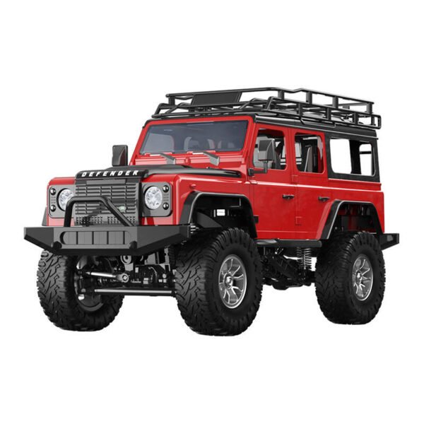 Nuotoliniu būdu valdomas automobilis 1:14 Double Eagle (raudonas) Land Rover Defender E339-003 - Image 2