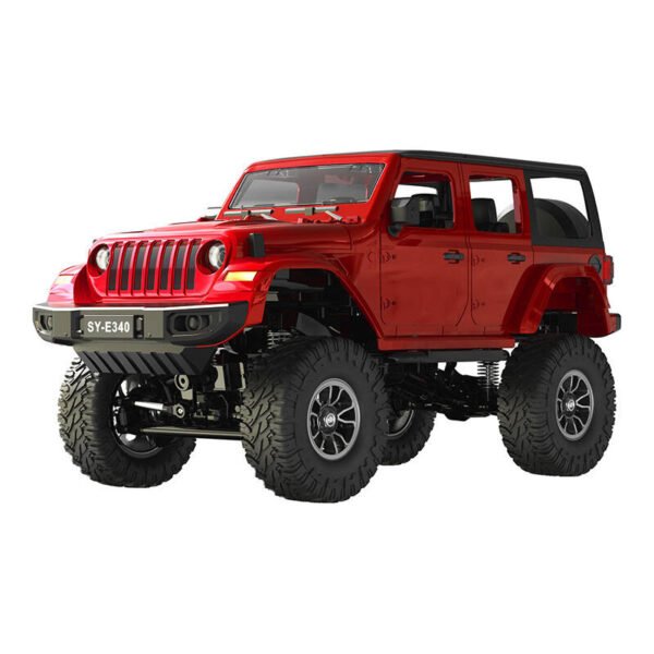 Nuotoliniu būdu valdomas automobilis 1:14 Double Eagle (raudonas) Jeep Crawler Pro E340-003 - Image 3