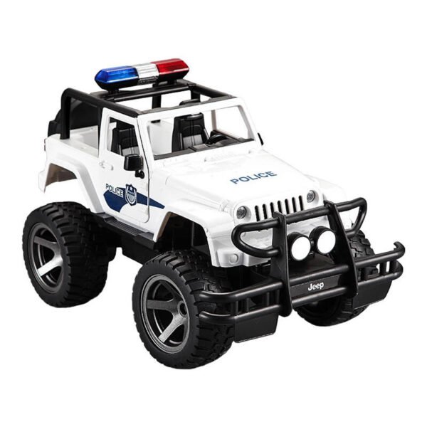 Nuotoliniu būdu valdomas automobilis 1:12 Double Eagle (baltas) Jeep (policija) E550-003 - Image 2