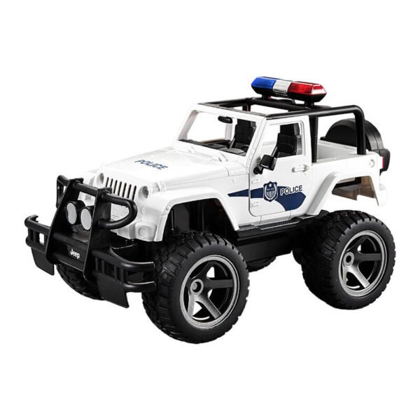 Nuotoliniu būdu valdomas automobilis 1:12 Double Eagle (baltas) Jeep (policija) E550-003 - Image 3