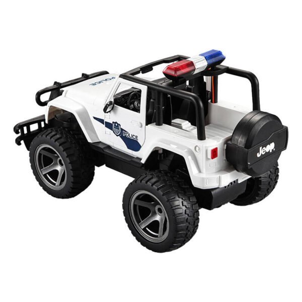 Nuotoliniu būdu valdomas automobilis 1:12 Double Eagle (baltas) Jeep (policija) E550-003 - Image 5