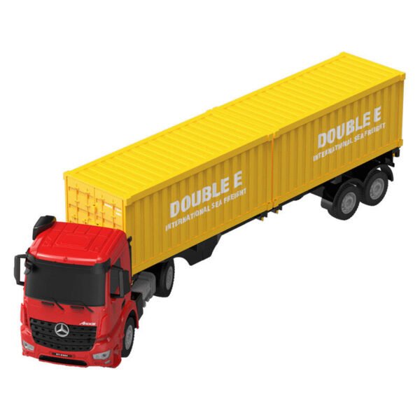 Nuotoliniu būdu valdomas sunkvežimis 1:26 Double Eagle (raudonas) Mercedes-Benz Arocs E664-003 - Image 2