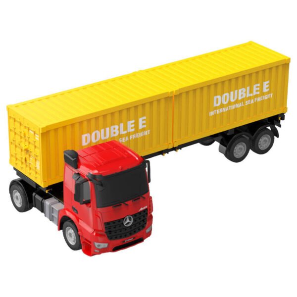 Nuotoliniu būdu valdomas sunkvežimis 1:26 Double Eagle (raudonas) Mercedes-Benz Arocs E664-003 - Image 3