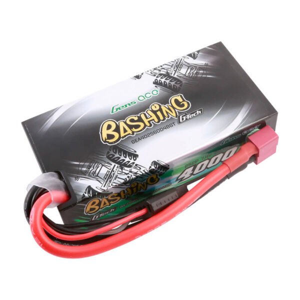 LiPo Gens ace G-Tech 4000mAh 2S2P 7.4V 60C baterijų komplektas - Image 3