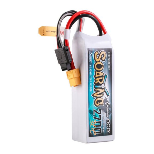Gens ace G-Tech Soaring 2700mAh 14.8V 30C 4S1P LiPo XT60 - Image 4