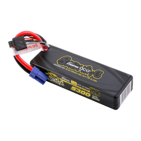 Gens ace G-Tech 5300mAh 7.4V 100C 2S1P LiPo su EC5 - Image 3