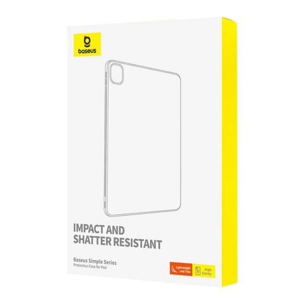 Apsauginis dėklas Baseus Simple Pad Pro(2018/2020/2021/2022) 12.9” (skaidrus) - Image 5