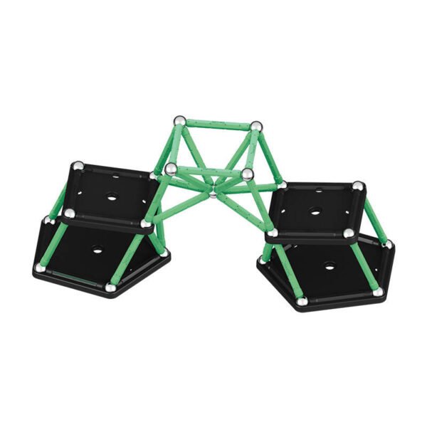 Švytinčios perdirbtos magnetinės plytos 60 vnt. GEOMAG GEO-338 - Image 3