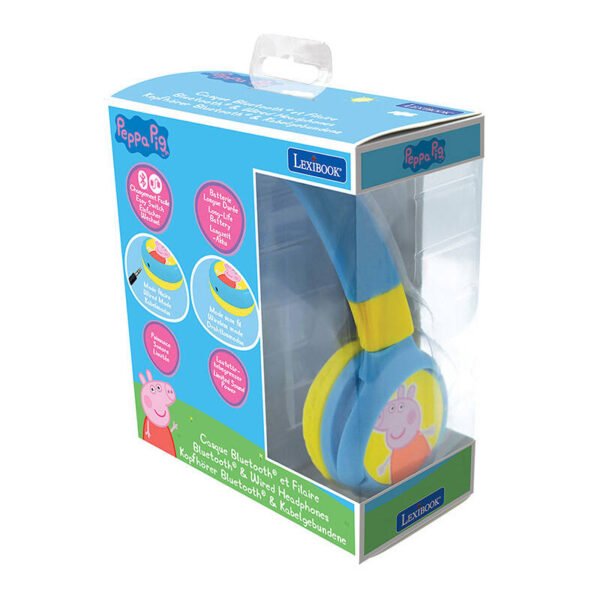 Sulankstomi ausinukai 2 in 1 Peppa Pig Lexibook - Image 4