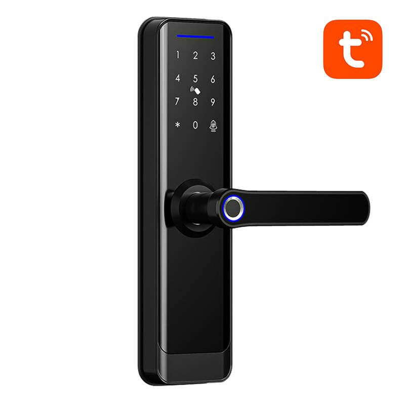 Avatto ZSDL-A270-B-ALI-6072 ZigBee išmanioji skaitmeninė spyna juoda - Image 5